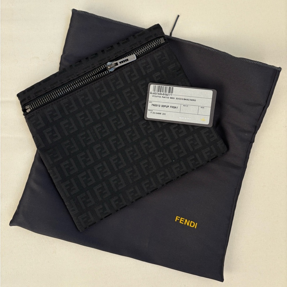 Authentic Fendi Zucca Pouch